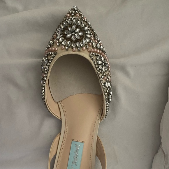 Blue By Betsey Johnson Molly Rhinestone 
